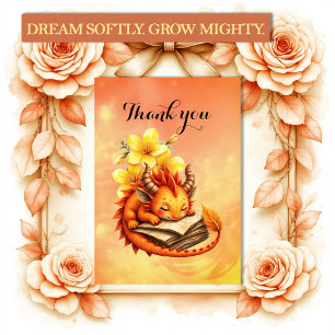 The Little Mystic Dragon.  Thank You Card
