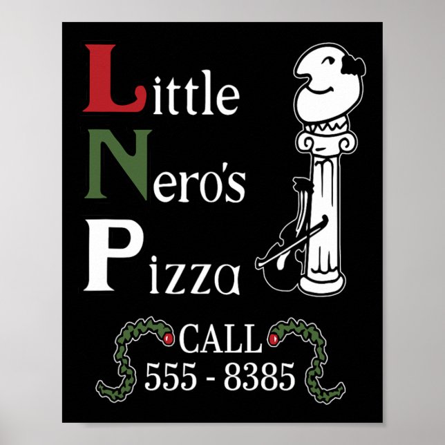 The Little Nero's Pizza Christmas  Poster (Front)