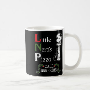 The Little Nero's Zza Christmas, Funny Christmas Coffee Mug
