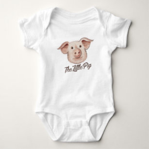 The Little Pig Baby Bodysuit