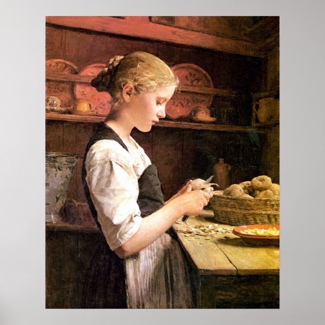 The little potato peeler poster (Front)