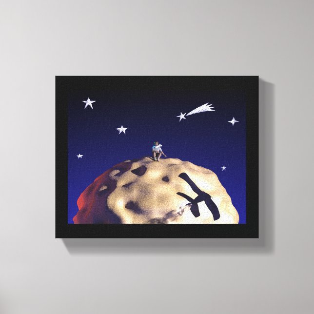 THE LITTLE PRINCE after "Le Petit Prince - Canvas Print (Front)