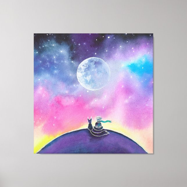 The little prince  canvas print (Front)