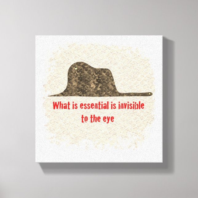 The Little Prince Grunge Wall Art (Front)