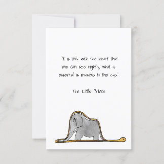 The Little Prince Thank You Card
