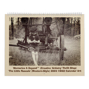 'The Little Rascals' ©M&B Artwork 2024 Calendar