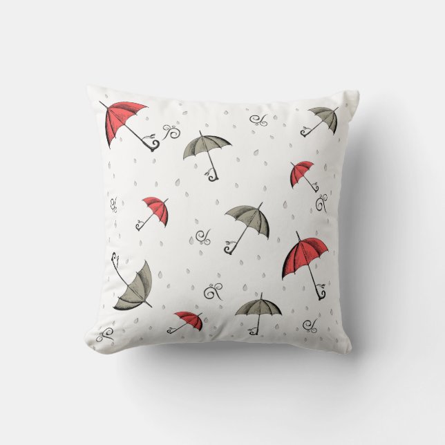 The little red umbrella cushion (Front)