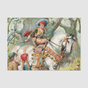 “The Little Robber Girl” by E S Hardy Tissue Paper
