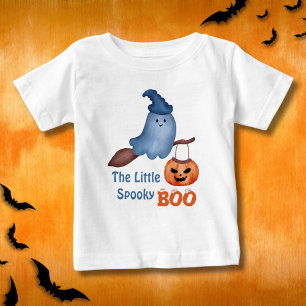 The Little Spooky Boo Halloween Family Matching Baby T-Shirt