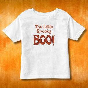 The Little Spooky Boo Halloween Toddler T-Shirt