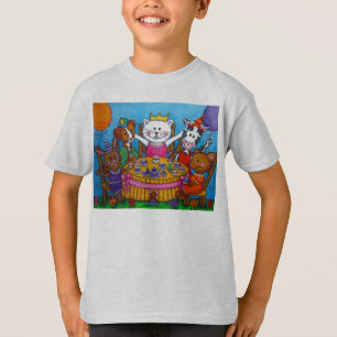 The Little Tea Party T-Shirt by Lisa Lorenz