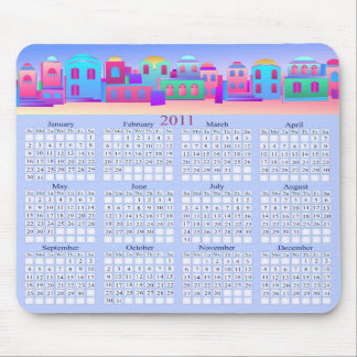 The Little town 2011 Calendar Mousepad