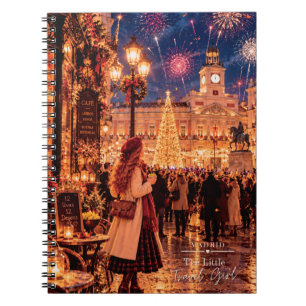 The Little Travel Girl Madrid New Year Notebook