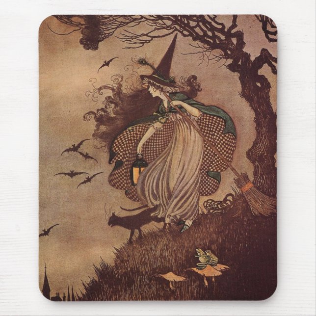 The Little Witch Mouse Pad (Front)
