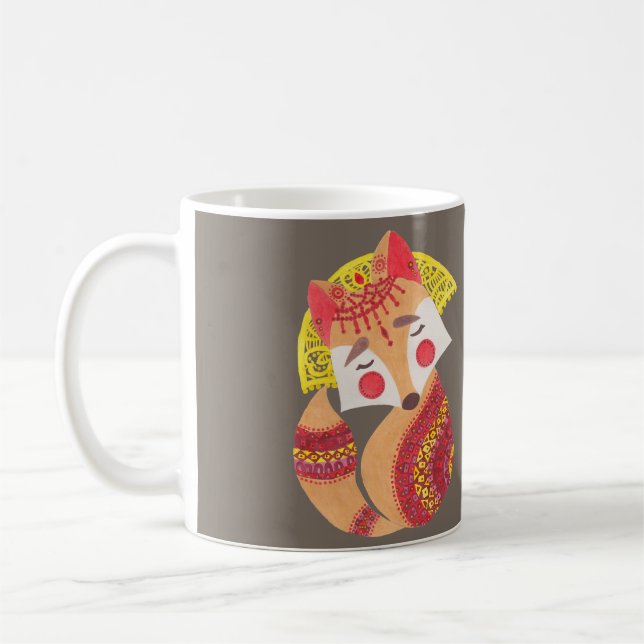 The Little Wolf Coffee Mug (Left)