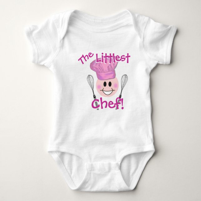 The Littlest Chef baby creeper (Front)