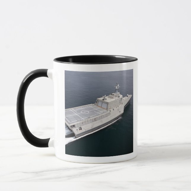 The littoral combat ship Independence 3 Mug (Left)