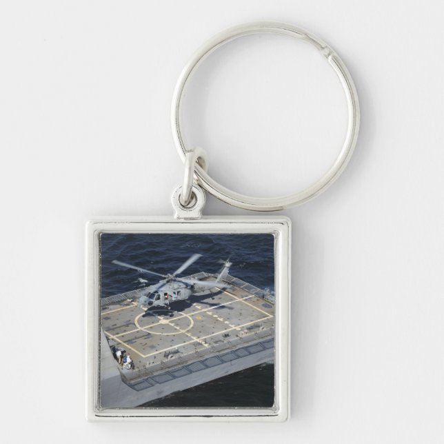 The littoral combat ship USS Freedom Key Ring (Front)