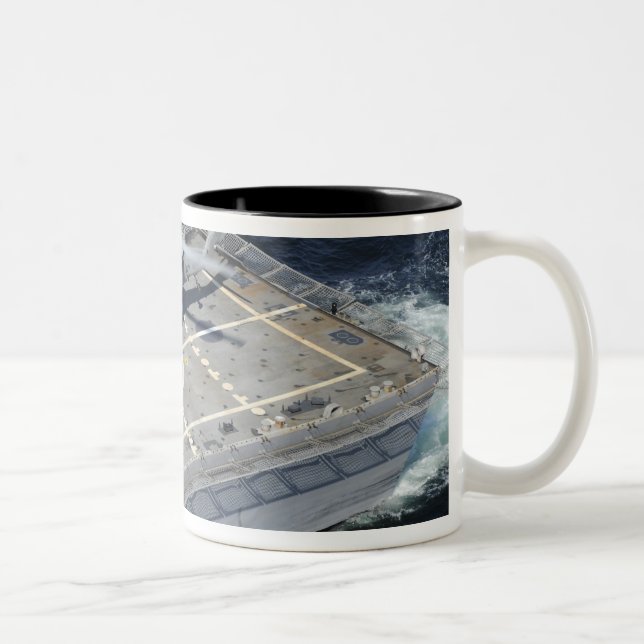 The littoral combat ship USS Freedom Two-Tone Coffee Mug (Right)