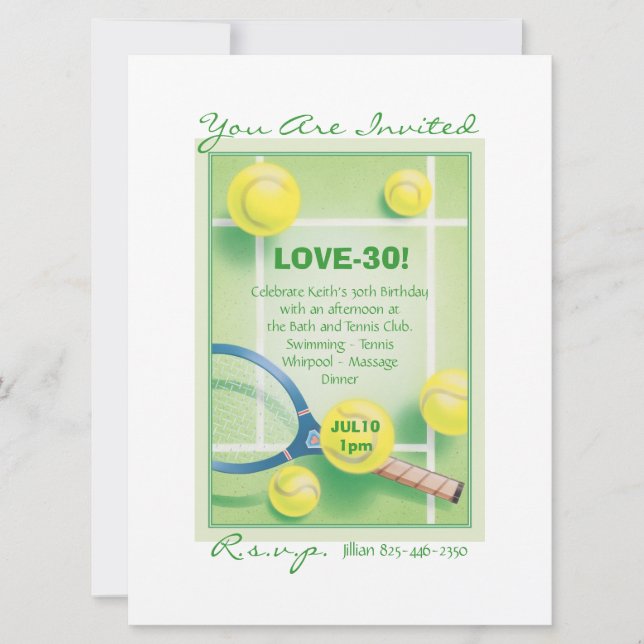 The Lively Set © Invitation (Front)