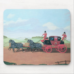 The Liverpool and London Royal Mail Coach, 1812 Mouse Pad