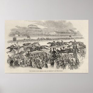 The Liverpool Grand Steeple Chase on Wednesday Poster