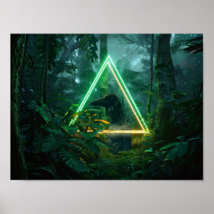 The Living Birdman Symbol Poster