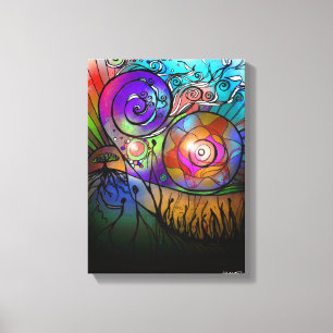 The Living Earth (Wrapped Canvas) Canvas Print