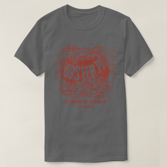 The Lobster Pot 1958  T-Shirt (Design Front)