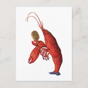 The Lobster Quadrille Postcard