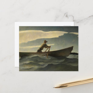 The Lobsterman, The Doryman by N. C. Wyeth Postcard