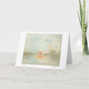 The Lock Keeper Landscape Painting Card