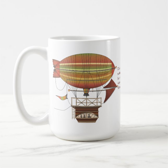 The Locke Hackney Flying Machine Coffee Mug (Left)
