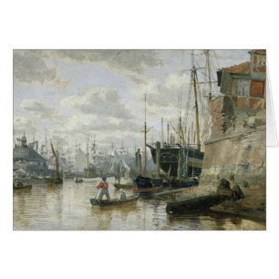 The Log Cabin at Hamburg Harbour, 1848