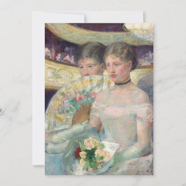 The Loge | Mary Cassatt (Front)