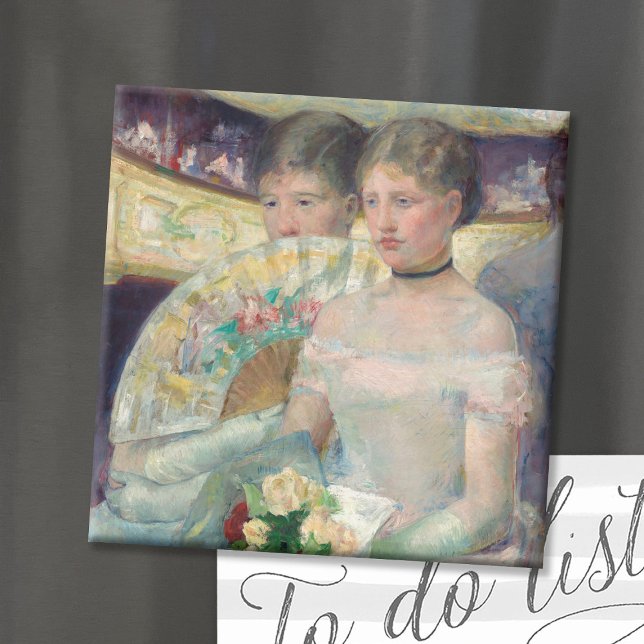 The Loge | Mary Cassatt Magnet (Creator Uploaded)