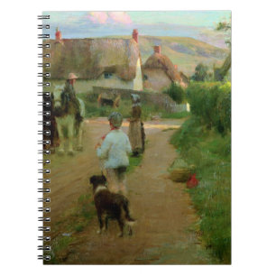 The Loiterers, 1888 (oil on canvas) Notebook