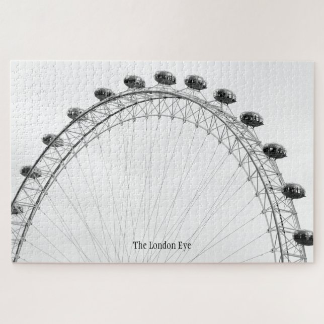 The London Eye, personalised Jigsaw Puzzle (Horizontal)