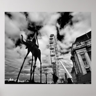 The London Eye Poster