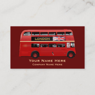 The London Red Bus Business Card