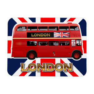 The London Red Bus Magnet