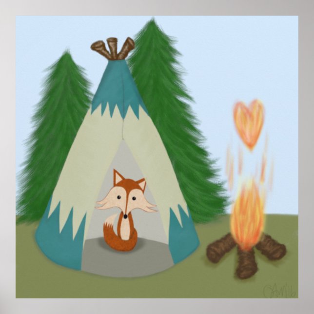 The Lone Fox Poster (Front)