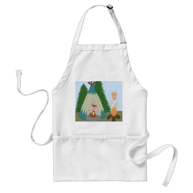 The Lone Fox Standard Apron (Front)