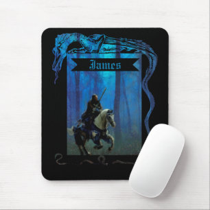 The Lone Knight: A Journey Through the Mist Mouse Pad