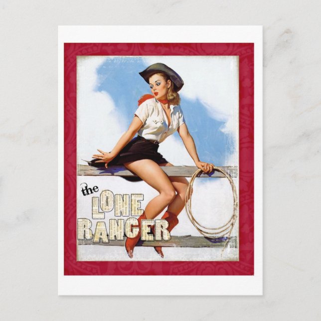 The Lone Ranger Postcard (Front)
