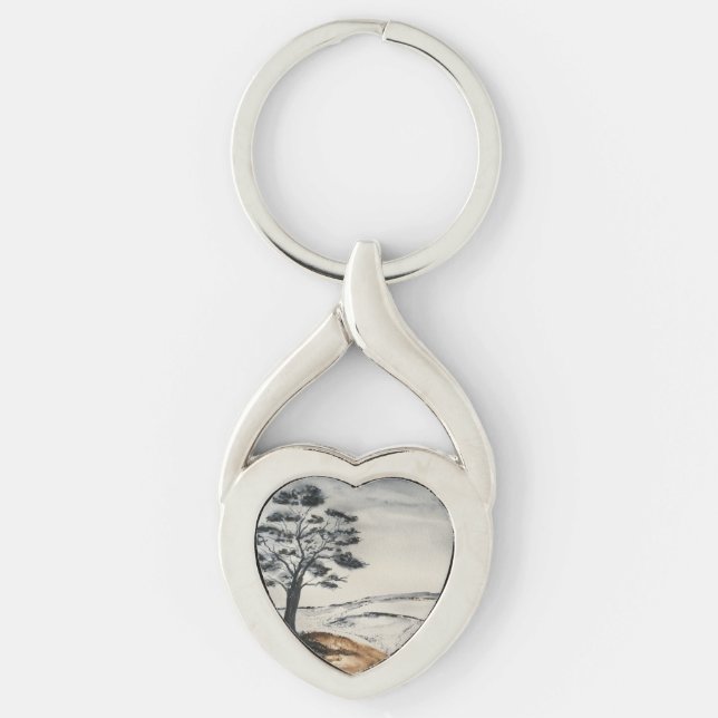 The Lone Tree Key Ring (Front)