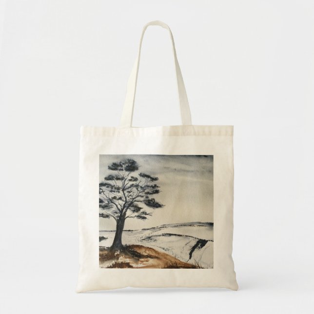 The Lone Tree Tote Bag (Front)