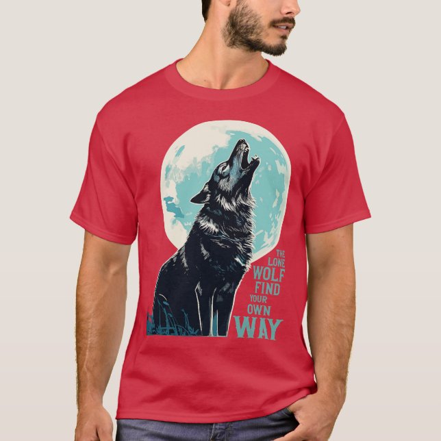 The Lone Wolf T-Shirt (Front)