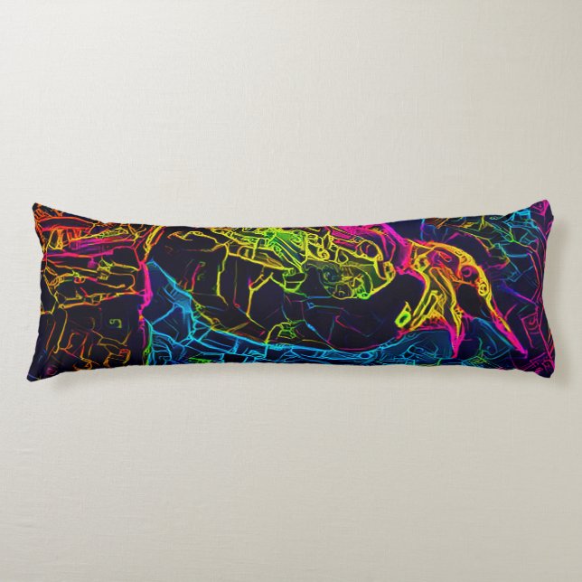 The Lonely Bird 3 Body Cushion (Front)