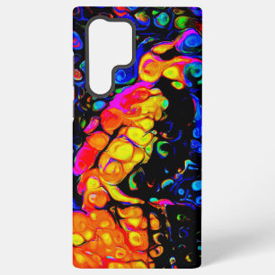 The Lonely Bird 4: Liquid Art Style Samsung Galaxy Case